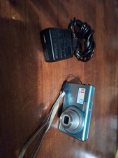 Olympus FE-4020 14MP Digital Compact Camera Blue 4x Zoom Vintage Y2K Digicam