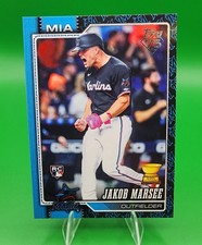 Topps 2026 Series 1 Jakob Marsee Rookie Team Border Variation SSP #37 Marlins