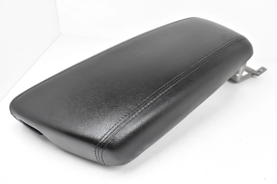 2011-2015 Kia Optima Center Console Black Leather Lid Armrest Cover Assembly OEM - Image 4 of 4
