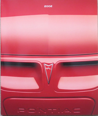 2002 Pontiac Aztek Firebird Grand Am Grand Prix Montana USA Prospekt Brochure