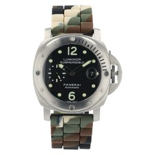 Panerai Luminor Submersible Stainless Steel Black Dial 44mm Automatic PAM00024