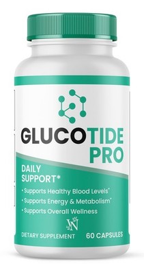 GlucoTide Capsules, Gluco Tide Official Formula, Blood Support Supplement 60ct