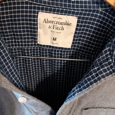 Abercrombie  Fitch Long Sleeve Button Shirt, Men's Size Medium