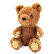 1981 DAKIN Brown Jointed Teddy Bear Plush Stuffed Animal Vintage Toy 11"