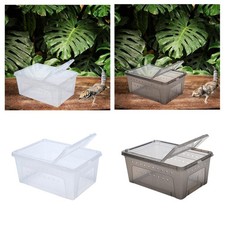 Reptile Breeding Box Habitat Hatching Case Reptile Terrarium with Small Vents