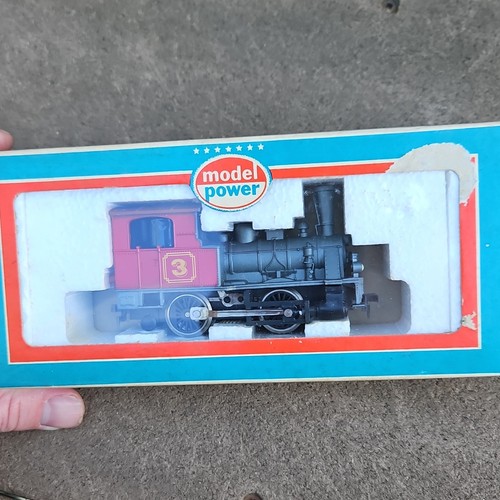 Locomotora de vapor modelo Power HO Lil Donkey 0-4-0T DC analógica roja MPN 6626 | Zustand: Used