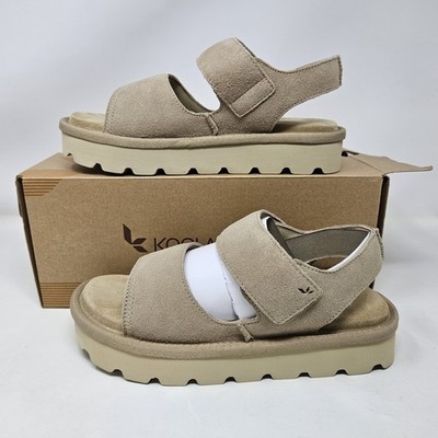 UGG Koolaburra Tizz Sandal 'Desert Storm' Slip On / 1167750 / Women's Size 9