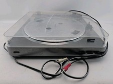 Audio Technica AT-LP60 Turntable Needs New Belts Cracked Lid