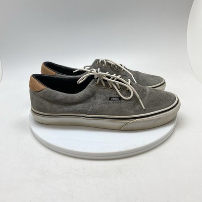 Vans Sneakers Mens 8.5 Womens 10 Era 59 TC6D Gray Suede Skate Casual Shoes