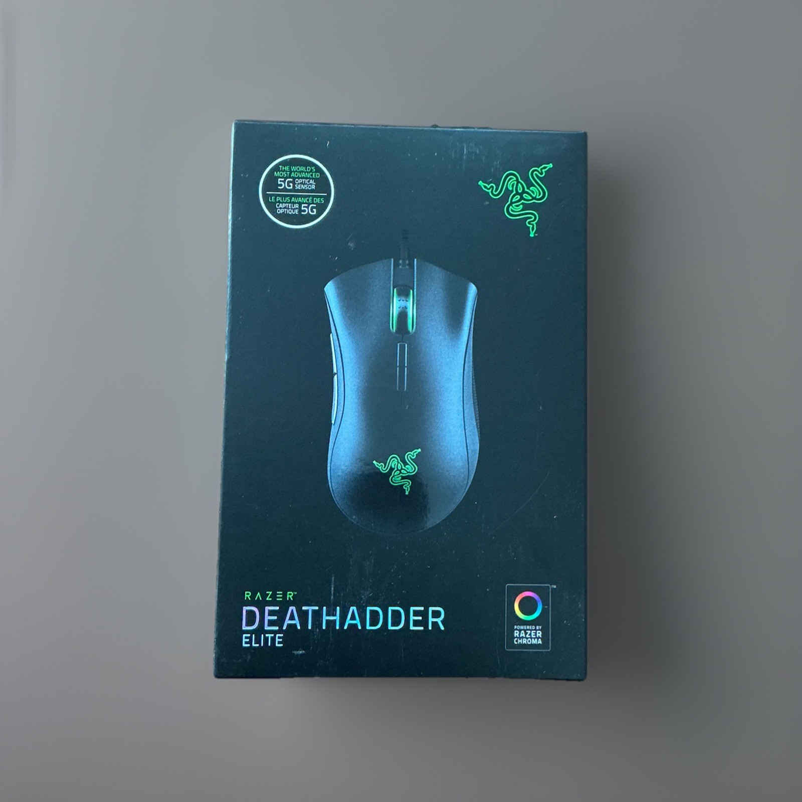 New Razer DeathAdder Elite Wired Mouse 16,000 DPI Optical Se