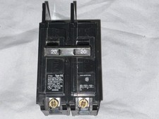 Siemens BQ2B020 20 Amps 2 Pole Circuit Breaker 120/240V Electrical Load