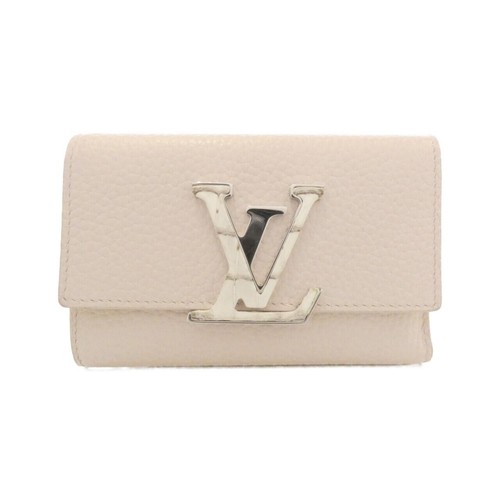 Authentic Louis Vuitton Exotic Leather Portefeuille Capucines Compact Wallet...