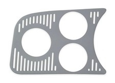 Vw Type 1 Bug 1958-1977 Vintage Series Dash Grill Panel 3 Gauge Holes Vdo 2-116