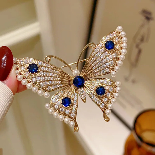 2026 The New Hot-Selling Butterfly Brosche High-End Luxus Temperament Anstecknadel - Bild 12 von 31