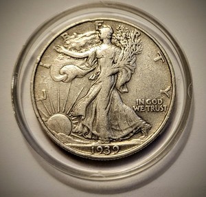 1939 Walking Liberty Half Dollar