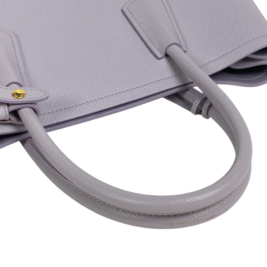 Prada 2-Way Shoulder Handbag 1BG775 Medium Leather Light Purple #BS874 thumbnail 10