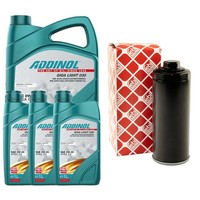 MotoröL Set 0W-30 Giga Light 030 8 Liter + ÖLfilter FüR Audi A6 Avant 4.2 S6 4B2