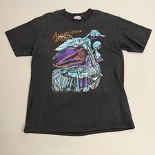 Vintage Faded Biker American Made Harley Davidson Shirt