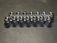 New Jaguar Daimler E-type Mk S-type Xj Xk Chrome Engine Cylinder Head Nut C2328 New Jaguar Daimler E-type Mk S-type Xj Xk Chrome Engine Cylinder Head Nut C2328