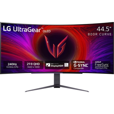 LG UltraGear OLED 45GS96QB-B ゲーミングモニター LG 45GS96QB-B.AUS Ultra Gear 45