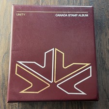 Canada Unity Stamp Album/Binder Volume 1 New Unused 1851-1980