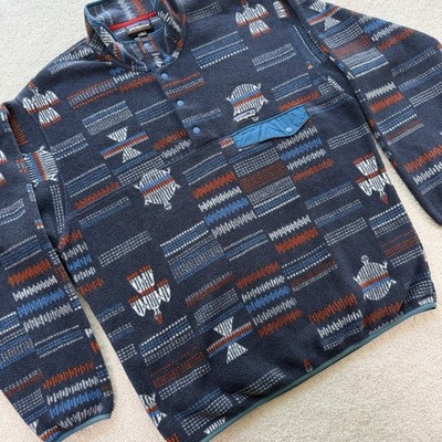 Patagonia Synchilla Snap-T Pullover Men's Fleece Aztec Medium
