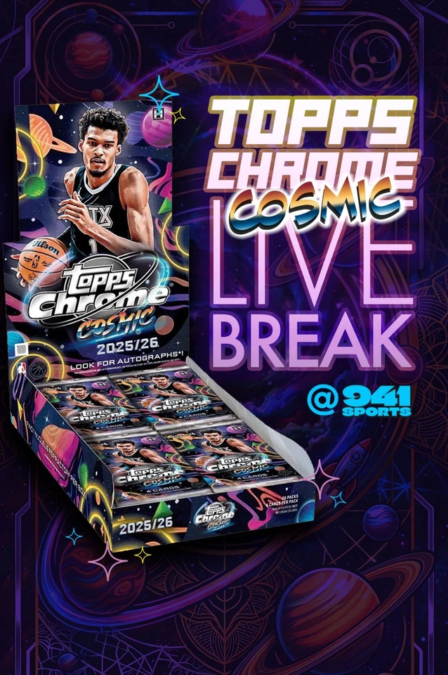 ☀️Cosmic Chrome Hobby Release Day🌑