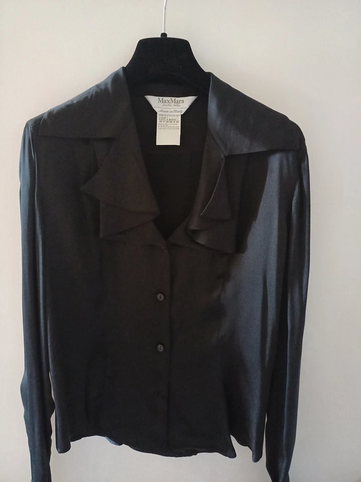 Max Mara camicia donna ,pura seta ,tg 40 italiana  - Imagen 2 de 4
