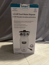 Smart Choice 1/3 HP Food Waste Disposer – 2400 RPM Slim Fit Garbage Disposal