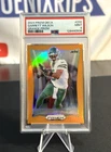 2024 Panini Prizm Deca Football Orange Garrett Wilson #232 PSA 9
