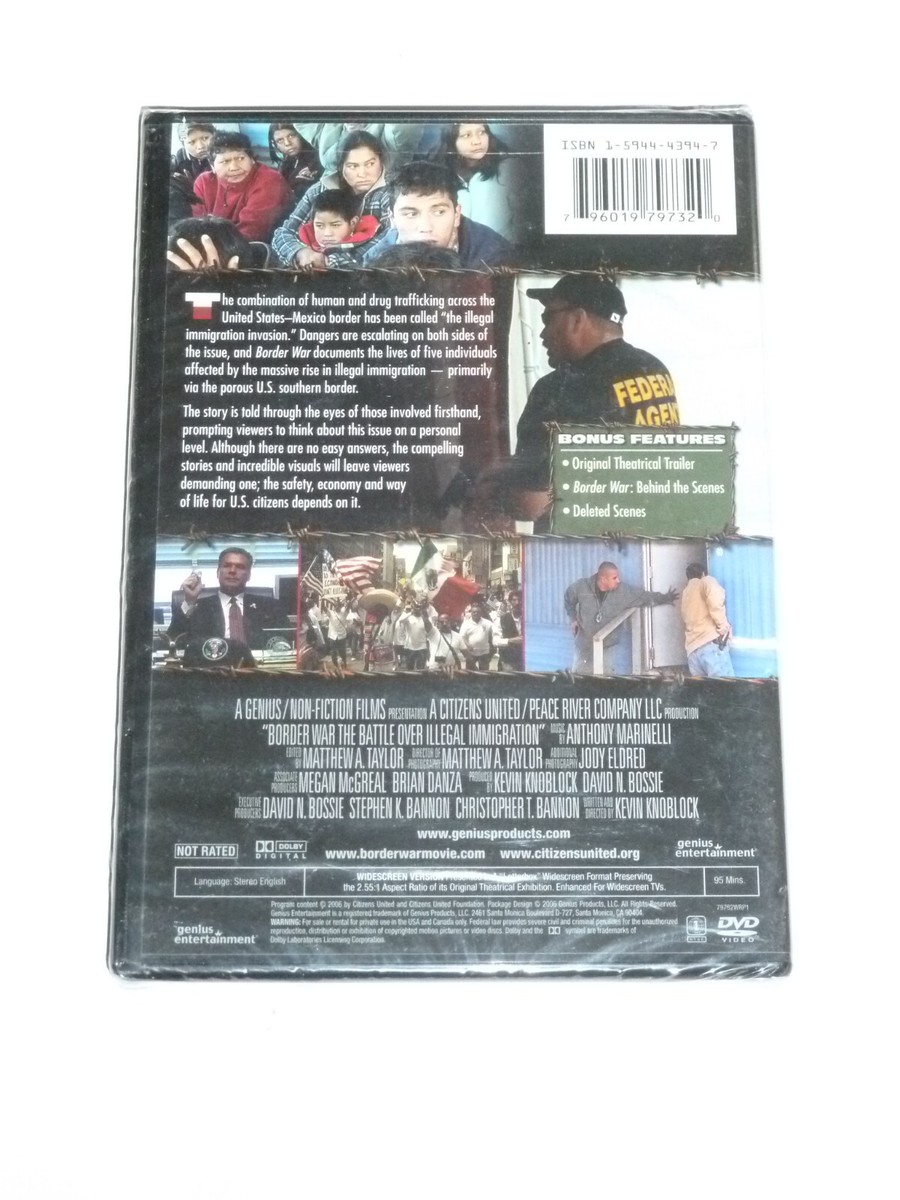 Border War: The Battle Over Illegal Immigration DVD 2006