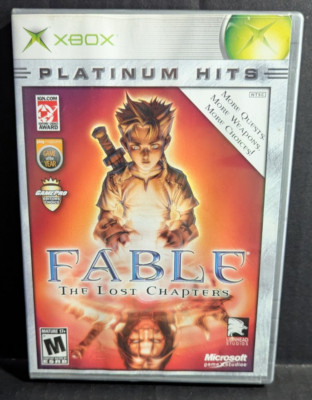 Fable: The Lost Chapters (Xbox, 2004) Complete