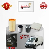 Set Service 4 Filter Und ÖL Citroen Jumper III 3.0 HDI 115KW 157CV Von 2006->