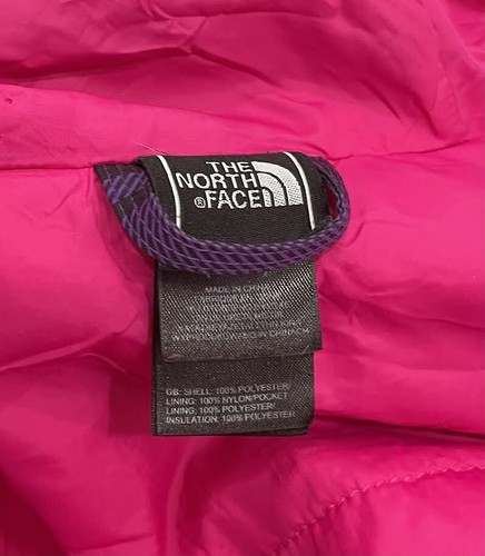 Girls The North Face Purple Plaid HyVent Shell Ski Skiing Jacket Size Large - Picture 11 of 13