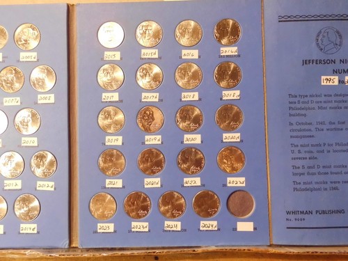 1995 - 2024 JEFFERSON NICKELS COLLECTION COMPLETE - ( ALL UNC COINS ) - #ASH489 - Picture 4 of 4