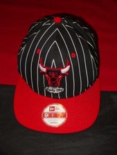 Hardwood NBA New Era 9Fifty : CHICAGO BULLS Snapback Truckers Hat / Baseball Cap