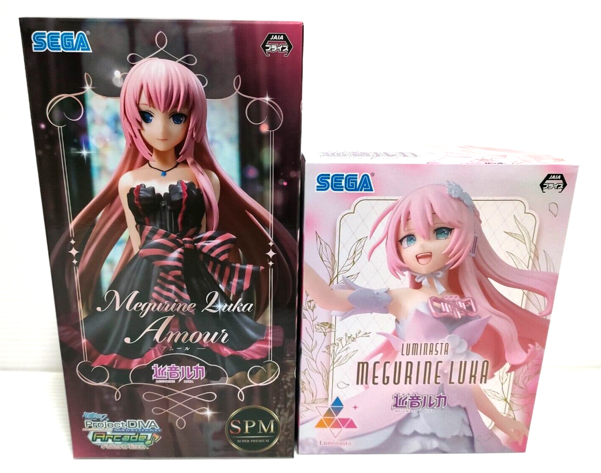 Hatsune Miku Series Megurine Luka Luminasta Figure Set of 2 Prize