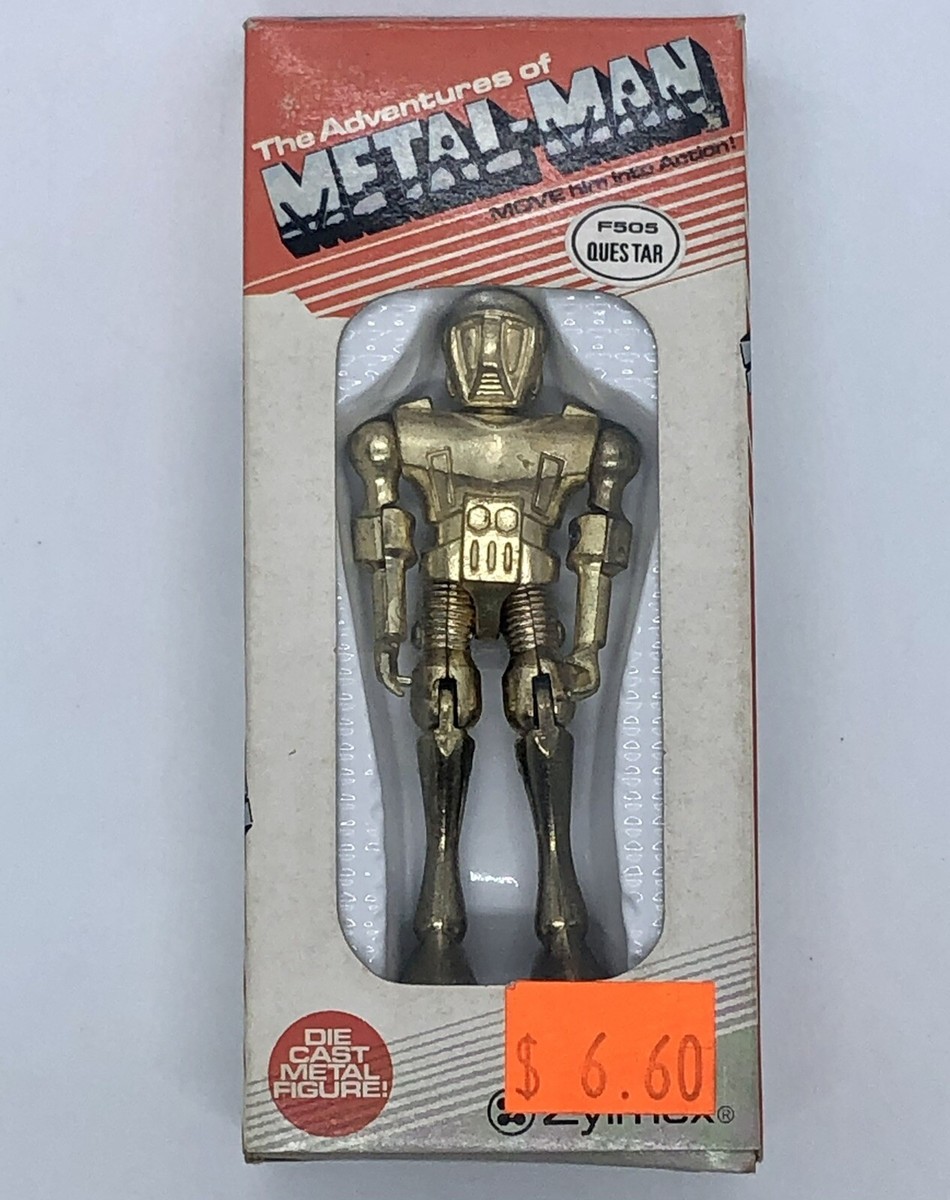 Metal man Questar Zylmex Zee Toys 3.75 Chogokin Micronauts Metal man Questar Zylmex Zee Toys 3.75 Chogokin Micronauts