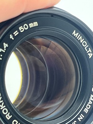 Exc] Minolta MD Rokkor 50mm f/1.4 MF Standard Lens From JAPAN