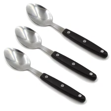 Grilo Kitchenware Stainless Steel Soup Spoons - Set of 3