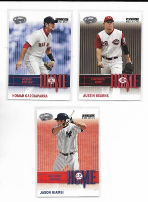 2004 Leaf 2nd Edition HOME & AWAY Pick-A-Card Austin Kearns Garciaparra Giambi