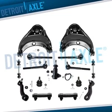 2WD Front Upper Control Arms Tie Rods Suspension Kit for Chevy GMC C1500 C2500