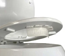 Urine Pee Splash Guard keeps kids and adults from peeing through toilet seat gap