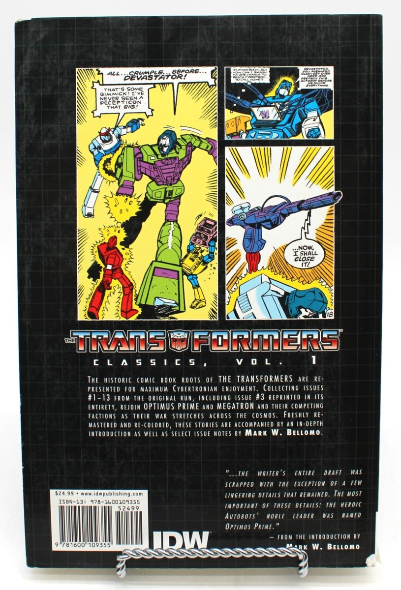 The Transformers Classics Volume 1 IDW Graphic Novel | eBay