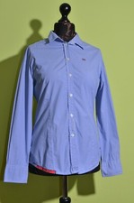 Napapijri Women's Long Sleeve Blue Shirt Size M