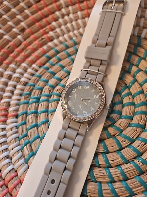 Grey Silicone Wrist Watch | eBay display picture 2