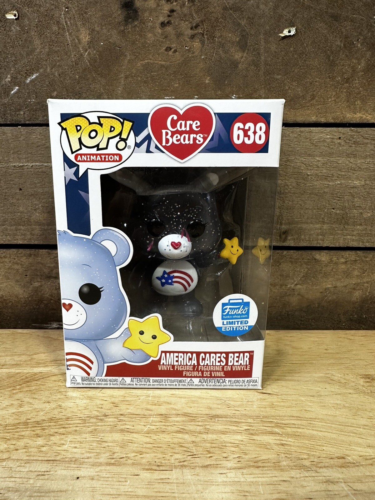 Funko Pop! Animation: Care Bears - America Care Bear Vinyl Figure