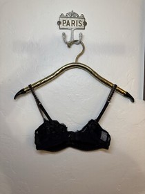 AUBADE LACE BRA 32C PARISIAN FRENCH LINGERIE PRACTICALLY NEW