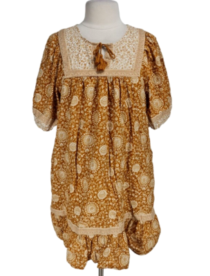 old navy brown ruffle dress HAL CHOC SLEEVELESS MIDI DRESS  DISSH