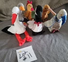 Ty Beanie Babies Bird LOT of 6 Vintage ~ Great Condition All w NICE TAGS